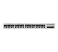 Cisco Catalyst 9200L - Network Essentials - commutateur - C3 - 48 x 10/100/1000 (PoE+) + 4 x Gigabit SFP (liaison montante) - Montable sur rack - PoE+ (370 W) G