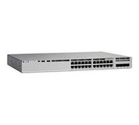 Cisco Catalyst 9200L - Network Essentials - commutateur - C3 - Géré - 8 x 100/1000/2.5G/5G/10GBase-T + 16 x 10/100/1000 (PoE+) + 2 x 25 Gigabit Ethernet - Montable sur rack - PoE+ (370 W) G