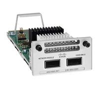 Cisco Catalyst 9300 Series Network Module - Module d'extension - 40Gb Ethernet / 100Gb Ethernet QSFP x 2 - pour P/N: C9300X-12Y-A, C9300X-12Y-E, C9300X-12Y-EDU, C9300X-24HX-1A, C9300X-24Y-A