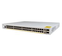Cisco Catalyst C1000-48FP-4X-L commutateur réseau Géré L2 Gigabit Ethernet (10/100/1000) Connexion Ethernet, supportant l'alimentation via ce port (PoE) Gris