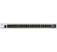 Cisco Catalyst C1000-48P-4X-L Commutateur réseau L2 administrable Gigabit Ethernet (10/100/1000) Prise en charge de l'alimentation par Ethernet (PoE) Gris