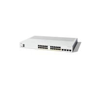 Cisco Catalyst C1200-24P-4G Commutateur manageable L2 Gigabit Ethernet 28 ports RJ-45 + 4 SFP, PoE 195W, 56 Gbit/s, QoS, CLI, 1U