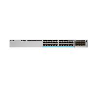 Cisco Catalyst C9300-24P-E Géré L2/L3 Gigabit Ethernet (10/100/1000) Connexion Ethernet, supportant l'alimentation via ce port (PoE) 1U Gris