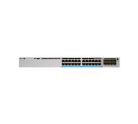 Cisco Catalyst C9300-24P-E Géré L2/L3 Gigabit Ethernet (10/100/1000) Connexion Ethernet, supportant l'alimentation via ce port (PoE) 1U Gris