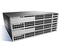 Cisco Catalyst WS-C3850-24P-S commutateur réseau Géré L3 Gigabit Ethernet (10/100/1000) Connexion Ethernet, supportant l'alimentation via ce port (PoE) Noir, Gris