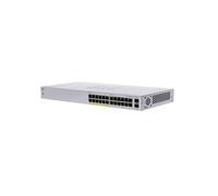 Cisco CBS110-24PP-EU : Switch Non-Géré L2 Gigabit Ethernet 24 RJ-45 + 2 Combo SFP, PoE 100W, 48 Gbps, QoS, Rack 1U