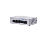 Cisco CBS110-5T-D-EU Commutateur Non-Géré L2 Gigabit Ethernet 5 ports RJ-45 (10/100/1000) 10 Gbit/s, QoS, 2048 MAC, Format 1U, Standards IEEE 802.3az