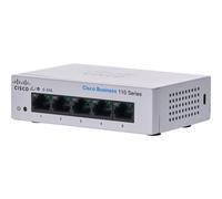 Cisco CBS110 Non-géré L2 Fast Ethernet (10/100) Gris