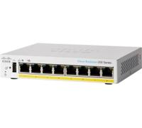 Cisco CBS250 Managed L3 Gigabit Ethernet (10/100/1000) Power over Ethernet (PoE) Support Gris