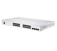 Cisco CBS350-24T-4G-EU Managed L2/L3 Gigabit Ethernet (10/100/1000) network switch Silver