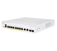 Cisco Commutateur administrable Business CBS350-8P-2G | 8 Ports GE | PoE | Port combiné 2 x 1G | Garantie Limitée à Vie (CBS350-8P-2G)