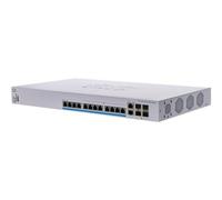 Cisco Commutateur administrable Business CBS350-12NP-4X | 12 Ports 5 GE | PoE | Ports combinés 2 x 10G | Ports SFP+ 2 x 10G | Garantie matérielle limitée à vie (CBS350-12NP-4X-EU)