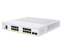 Cisco Commutateur administrable Business CBS350-16P-2G | 16 Ports GE | PoE | SFP 2 x 1G | Garantie Limitée à Vie (CBS350-16P-2G)
