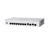 Cisco Commutateur administrable Business CBS350-8S-E-2G | 8 Ports SFP 1G | Ports combinés 2 x 1G | Garantie matérielle limitée à vie (CBS350-8S-E-2G-EU)
