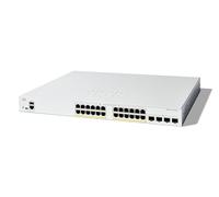 Cisco Commutateur administrable Cisco Catalyst 1300-24FP-4G, 24 Ports GE, PoE complète, Ports SFP 4x1GE, Garantie limitée à Vie (C1300-24FP-4G)
