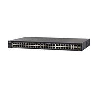 Cisco Commutateur géré empilable Cisco SG350X-48, combine 48 Ports Gigabir Ethernet (GbE), 2 x 10G + 2 x SFP+, protection à vie limitée (SG350X-48-K9-EU)