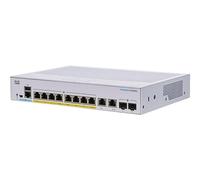 Cisco Business 250 Series CBS250-8PP-E-2G - commutateur - 8 ports - intelligent - Montable sur rack