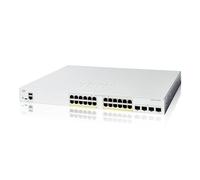 Cisco Commutateur Intelligent Cisco Catalyst 1200-24FP-4G, 24 Ports GE, PoE complète, Ports SFP 4x1GE, Garantie limitée à Vie (C1200-24FP-4G)