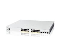 Cisco Commutateur Intelligent Cisco Catalyst 1200-24FP-4X, 24 Ports GE, PoE complète, Ports SFP+ 4x10GE, Garantie limitée à Vie (C1200-24FP-4X)