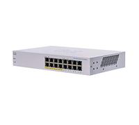 Cisco Commutateur non administrable Business CBS110-16PP-D | 16 Ports GE | PoE partielle | Garantie Limitée à Vie (CBS110-16PP-D)