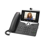 Cisco IP Phone 8865 téléphone Fixe Charbon de Bois WiFi