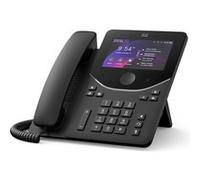 Cisco DESK PHONE 9871 CARBON téléphone fixe Noir, Charbon LCD Wifi