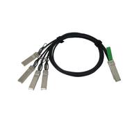 Cisco Direct-Attach Breakout Cable - Câble réseau - QSFP+ (M) pour SFP+ (M) - SFF-8431/SFF-8436/SFF-8461 - passif - gris - pour P/N: FPR4225-ASA-K9, HCI-FI-6454, N9K-C9348-FX3-B24C, NC57C3-MOD-P-SYS,