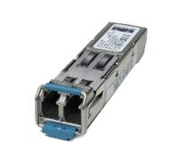 Cisco GLC-BX-D= Convertisseur de Média 1000BASE-BX10-D, 1310nm, SMF, LC/PC/UPC, portée 10km, 0-70°C, Laser Class I, IEEE 802.3z/ah