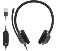 Headset 322 - Micro-casque - sur-oreille - filaire - USB-A - noir de charbon