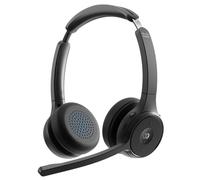 Cisco Headset 722 - Micro-casque - sur-oreille - Bluetooth - sans fil - noir de charbon - Cisco Webex Certified