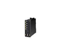Cisco IE-1000-4P2S-LM Commutateur Géré Gigabit Ethernet 4xRJ45 PoE + 2xSFP, IEEE 802.3af/at, IP30, -20°C à 70°C, 128Mo DDR2-SDRAM, Montage Rail DIN