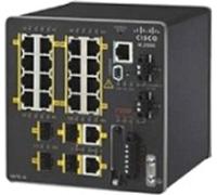 Cisco IE-2000-16PTC-G-E commutateur réseau Géré L2 Fast Ethernet (10/100) Connexion Ethernet, supportant l'alimentation via ce port (PoE) Noir