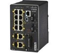 Cisco Industrial Ethernet 2000 Series - Commutateur - Géré - 8 x 10/100 + 2 x SFP Gigabit combiné - Montage sur rail DIN