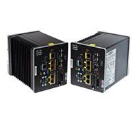 Cisco Industrial Security Appliance 3000 - Commutateur - C3 - Géré - 2 x 10/100/1000 + 2 x Gigabit SFP - Montage sur rail DIN - alimentation CC - Conformité TAA