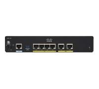 Cisco Integrated Services Router 921 - Routeur - WWAN commutateur 4 ports - 1GbE - ports WAN : 2