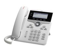 Cisco IP Phone 7821 - Téléphone IP - blanc - combiné filaire - polycarbonate - bureau/mur - 2 lignes