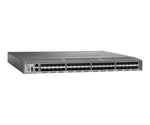 CISCO MDS 9148S for UCS SmartPlay - Commutateur - Géré - 12 x 8Gb Fibre Channel - Flux d'air de l'arrière vers l'avant - Montable sur Rack