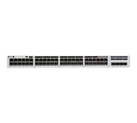 Cisco Meraki Catalyst 9300L-48PF-4X - Commutateur - C3 - Géré - 48 x 10/100/1000 (PoE+) + 4 x 1/10 Gigabit (liaison montante) - Montable sur rack - PoE+ (890 W) - AC G