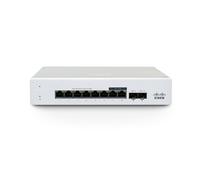 Cisco Meraki MS130 compact Géré 2.5G Ethernet (100/1000/2500) Connexion Ethernet, supportant l'alimentation via ce port (PoE) 1U Aluminium