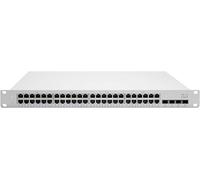 Cisco Meraki MS225-48FP - wysokowydajny 48-portowy przełącznik sieciowy GbE PoE+ 740 W z 4X 10GbE SFP+ Uplink, układaniem, zarządzaniem warstwą 3 i RJ45 - A90-58000-C