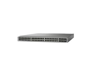 Cisco Nexus N9K-C93108TC-FX3P Commutateur Géré L2/L3 48x10G Ethernet, 6xQSFP28, 2160 Gbit/s, 512K MAC, 40Mo Cache, 1U, Flux Air Arrière-Avant