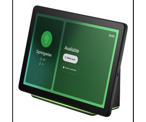 Cisco Room Navigator écran tactile 10.1" 1920x1200 LCD PoE Ethernet 10/1000 Mbps WPA3 montage mural noir