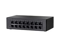 Cisco SF110D-16 Non-géré L2 Fast Ethernet (10/100) Noir - Switch de réseau (Non géré, L2, Fast Ethernet (10/100), Full Duplex