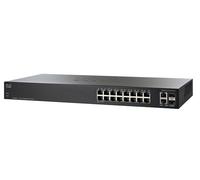 Cisco SG250-18 Géré L2/L3 Gigabit Ethernet (10/100/1000) 1U Noir