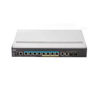 Cisco SG350X-8PMD - Commutateur PoE 2.5 Gigabit à 8 ports avec 2 ports Uplink 10Gb/s SFP+ et commutateur RJ45 administrable empilable - Série Cisco 350X