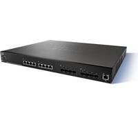 CISCO SG550XG-24F Commutateur administrable empilable, 24x 10GigabitSFP+, 2x 10Gigabit 10GBase-T (combo avec SFP+), 1x Gigabit management