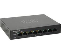 Cisco Small Business SF110D-08HP, non géré, L2, Fast Ethernet (10/100), mode duplex intégral, prise en charge de l'alimentation par Ethernet (PoE)