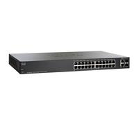 Cisco Small Business SF200-24FP L2 Fast Ethernet (10/100) Connexion Ethernet, supportant l'alimentation Via ce Port (PoE) Noir