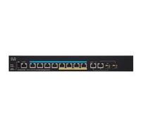 Cisco Small Business SG350X-8PMD Commutateur Géré 8 x 10-100-1000-2.5G (PoE+) + 2 x 10 Gigabit Ethernet - 10 Gigabit Ethernet…