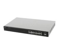 Cisco Small Business Smart SG200-18 - Commutateur - Géré - 16 x 10/100/1000 + 2 x SFP Gigabit combiné - de bureau, Montable sur rack